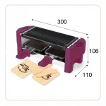 Raclette 2P 350W Meuuuh prune – Image 4