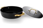 Casserole Antiadhésive Céramique Série Samoa Iconic noir 28 cm – Image 7