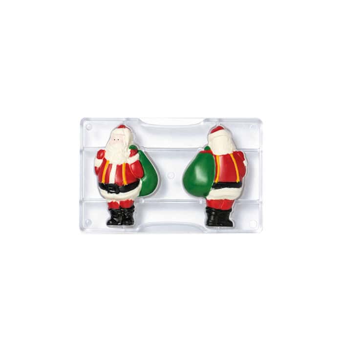 MOULE DE POLYCARBONATE PÈRE NOËL 69 X 105 MM 200 X 120  X 22 MM – Image 2