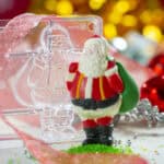 MOULE DE POLYCARBONATE PÈRE NOËL 69 X 105 MM 200 X 120  X 22 MM – Image 3