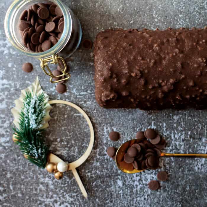 Cake topper bois Couronne de Noël – Image 3