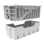 Moule silicone Kit North pole 940 2 moules 210X87 H 80 MM + support – Image 5