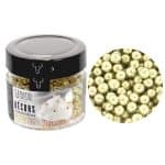 Mini perles dorées comestibles Ø 5 mm 70 g