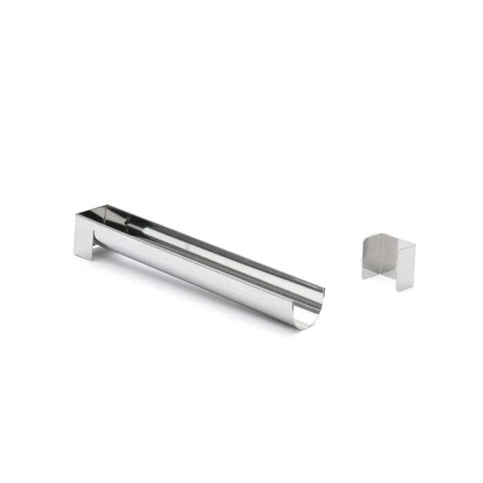 Gouttière ronde fine démontable inox 300 x 40 MM – Image 7