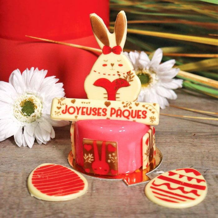 Transfert chocolat lapin de Pâques – Image 2
