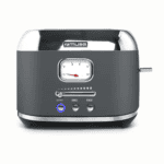 Toaster 1000W 2 tranches réglage et indicateur brunissement Gris et Inox + Ecopart 0,30€ TTC – Image 2