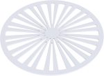 Stencil Galette 04 Silikomart Professional – Pochoir en silicone Ø 210 mm – Image 3