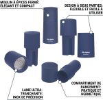Moulin à épices Microplane 2-en-1 – Denim Blue – Image 6