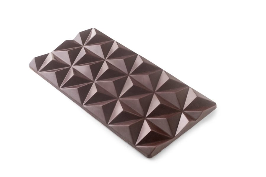 cafetera italiana toscana azul y madera 3/6 con reductor Moule à Chocolat Pyramide – Image 1