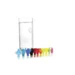 Boîte 12 marque-verres fantaisie VACU VIN – Ventouse multicolore – Image 2