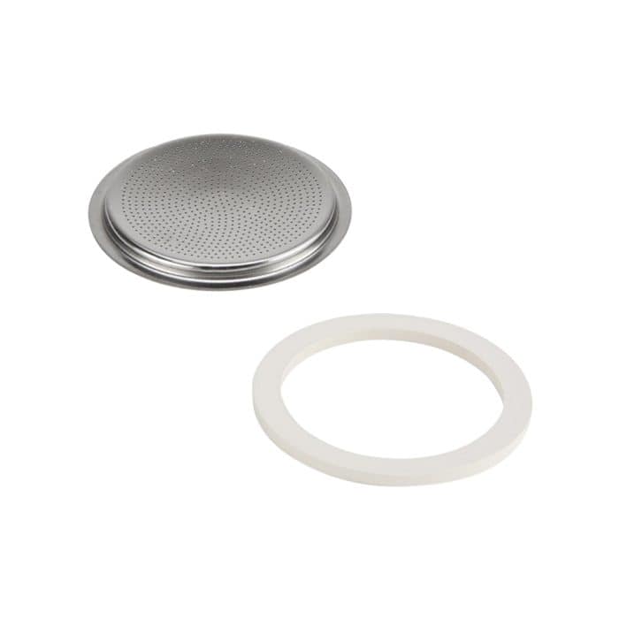 Set Bialetti 1 joint + 1 filtre pour cafetière italienne induction 10 tasses – Image 3