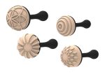 Kit tampons chocolat Silikomart – Décors relief pour bonbons en chocolat