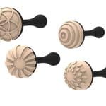 Kit tampons chocolat Silikomart – Décors relief pour bonbons en chocolat
