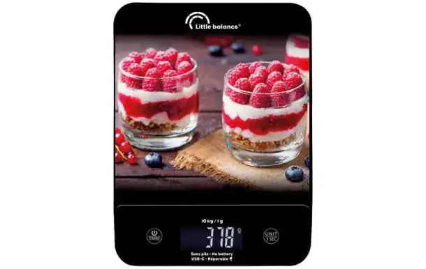 little-balance-balance-de-cuisine-10-kg-cheesecakes-happy-genius-10-usb Balance Happy Genius usb-R 10Kg - 1g Cheese Cake – Image 1