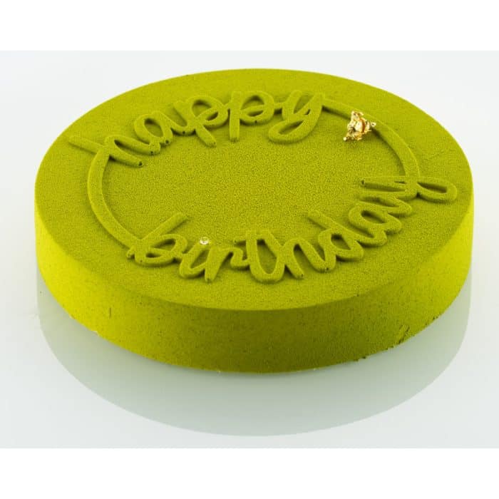 Moule silicone Happy Birthday Decor Ø 180 mm – Silikomart Professional – Image 5
