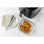 Plat en verre carré pour friteuse à air – Image 2