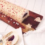 2 feuilles transfert pour bûche - Motif Noël – Image 2
