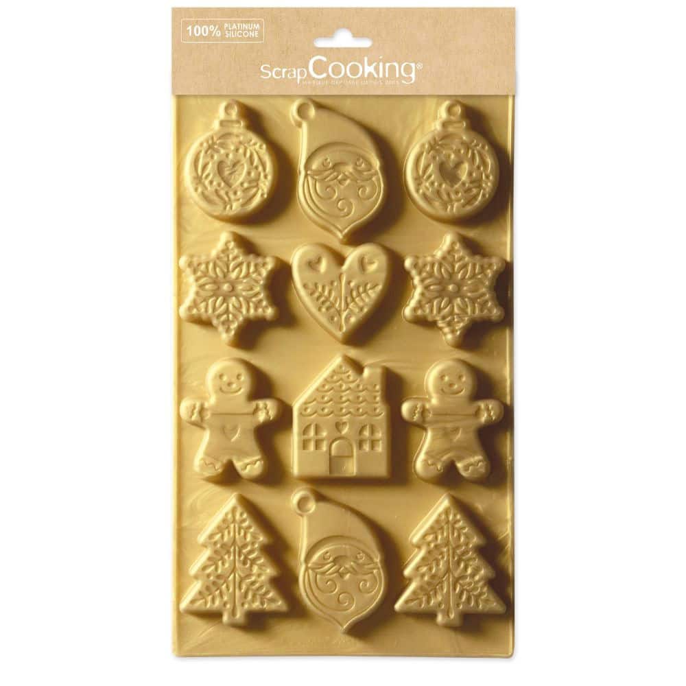 18849 Moule silicone pour biscuits de Noël – Image 1