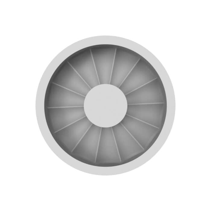 Moule Grazia - Silicone Ø220 H 55 Mm Gris – Image 2