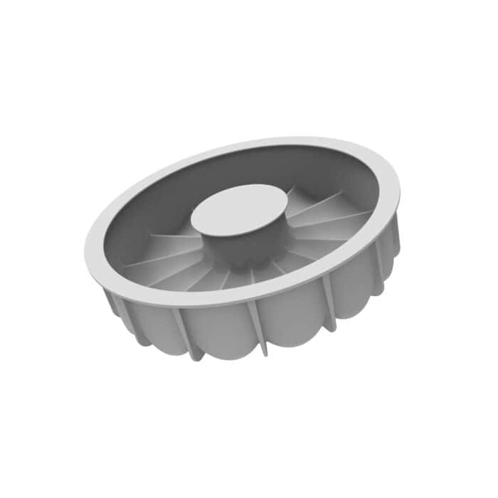 Moule Grazia - Silicone Ø220 H 55 Mm Gris – Image 3