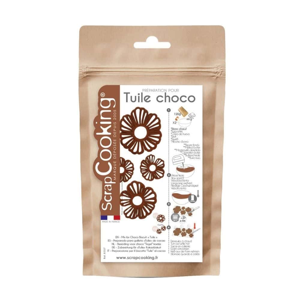 21057 Préparation pour tuiles Chocolat - 120g – Image 1