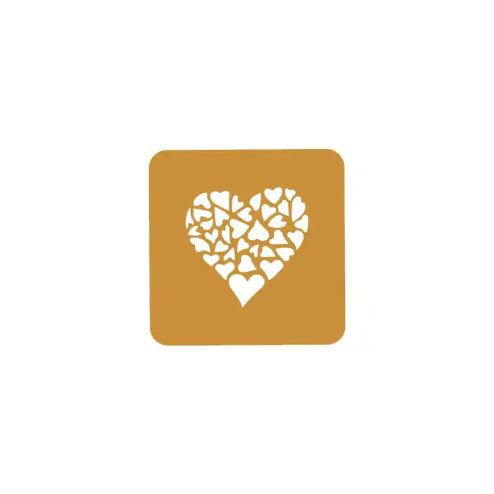 Stencil Amore - Set 2 100X98 H 1 Mm – Image 2