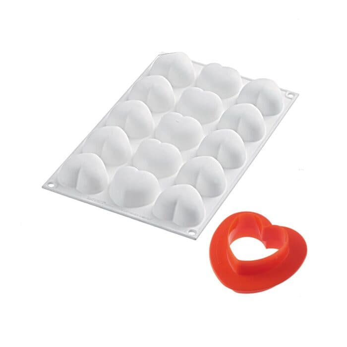 Moule silicone 15 cœurs cupido 30 – Image 3