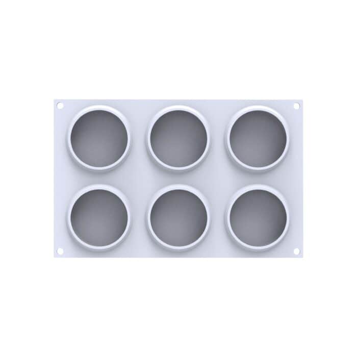 Moule silicone  6 Roses Valentine – Image 2