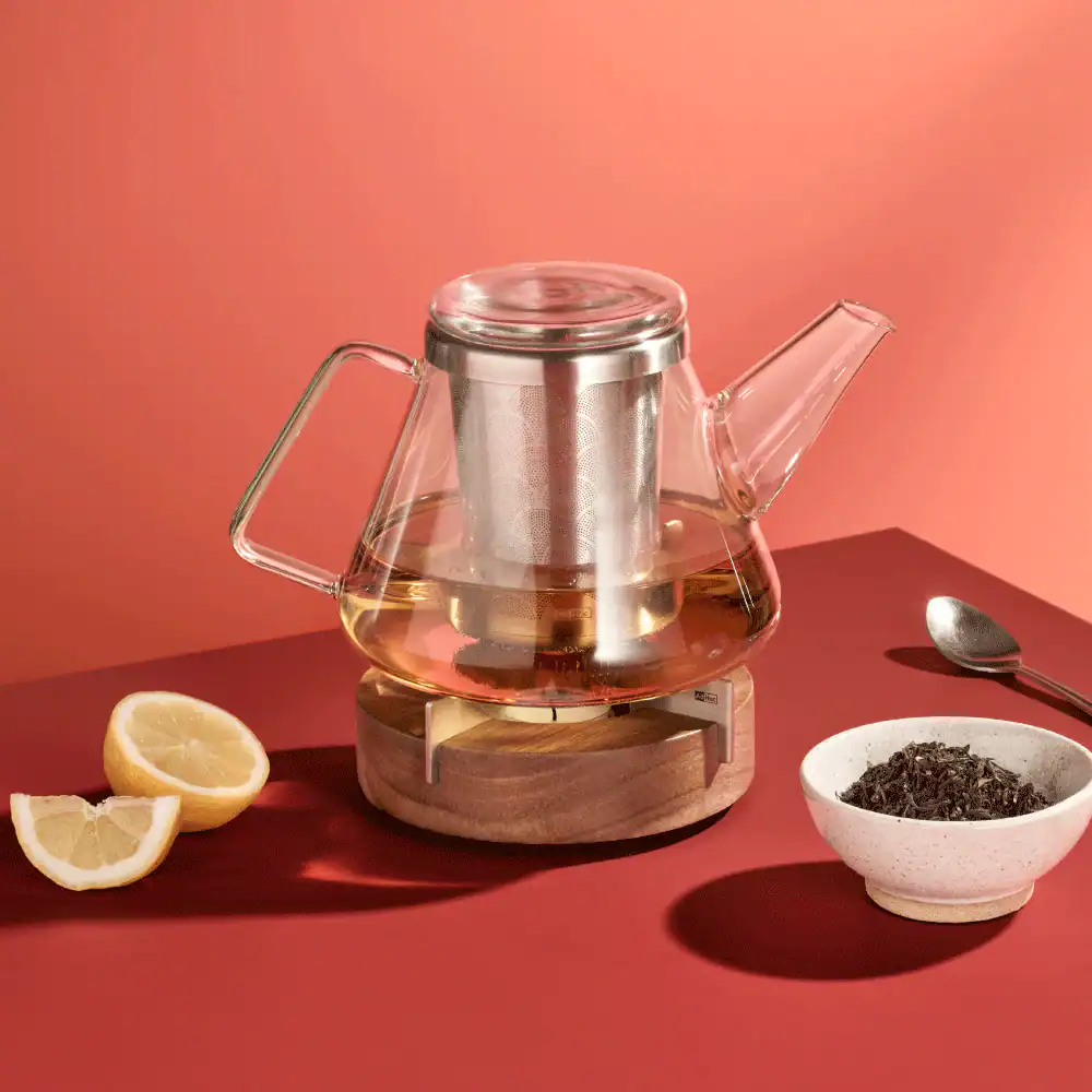 TK48_AdHoc_Tuto_716df4df-1e58-471b-a52d-c598335f9553 Théière Fusion, capacité : 1 litre, verre/inox – Image 1