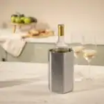 Seau à vin et champagne Hive en acier brossé