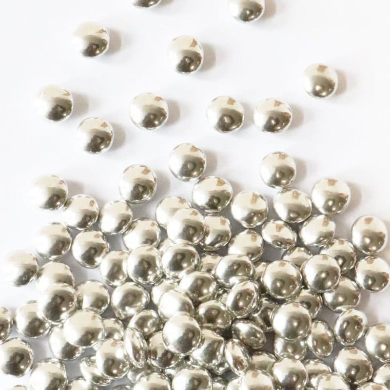 dragees-choco-argent Décors dragées choco argentés – Image 1