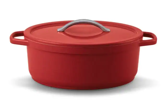 Plume Cocotte Ovale 31cm Rouge – Image 5