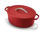 Plume Cocotte Ovale 31cm Rouge