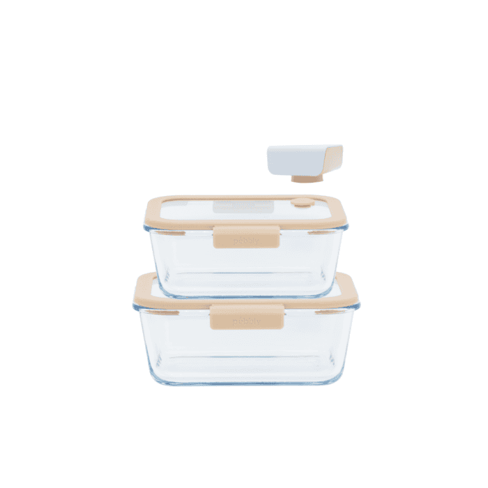 Coffret de Conservation Sous-Vide - 2 Boîtes en Verre et la Pompe – Image 4