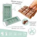 Moule en silicone pour tablette Ourson – Image 2