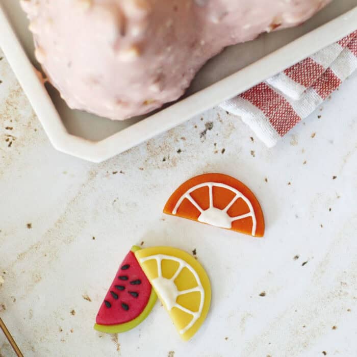 Décorations Tutti Frutti en pâte d’amande – Image 3