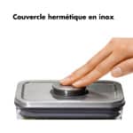 Boîte pop inox pour le café 1,6L – Image 3