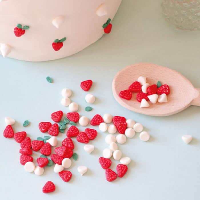 Décors sucrés tarte aux fraises meringuée 30g – Image 4